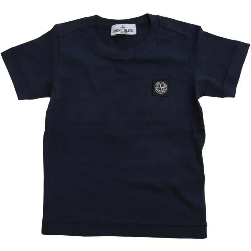 Stone Island Navy Blue Ss T-Shirt 1
