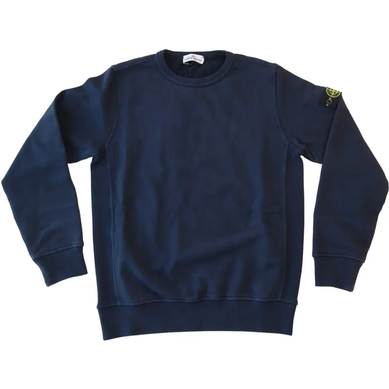 Stone Island Navy Blue Sweatshirt 1