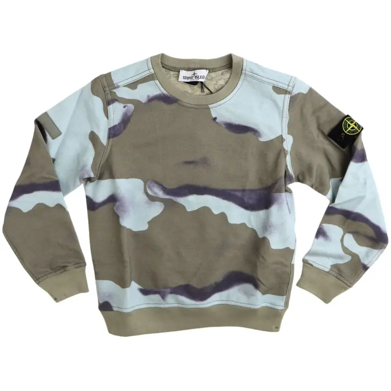 Stone Island Sky Blue Sweatshirt 1
