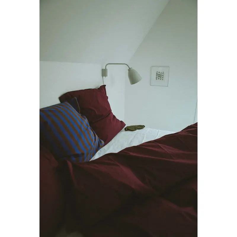 Studio Feder Burgundy Bedding Percale 2
