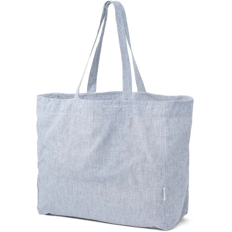 Studio Feder Classic Stripe Hanna Shopper Cot/Lin 1
