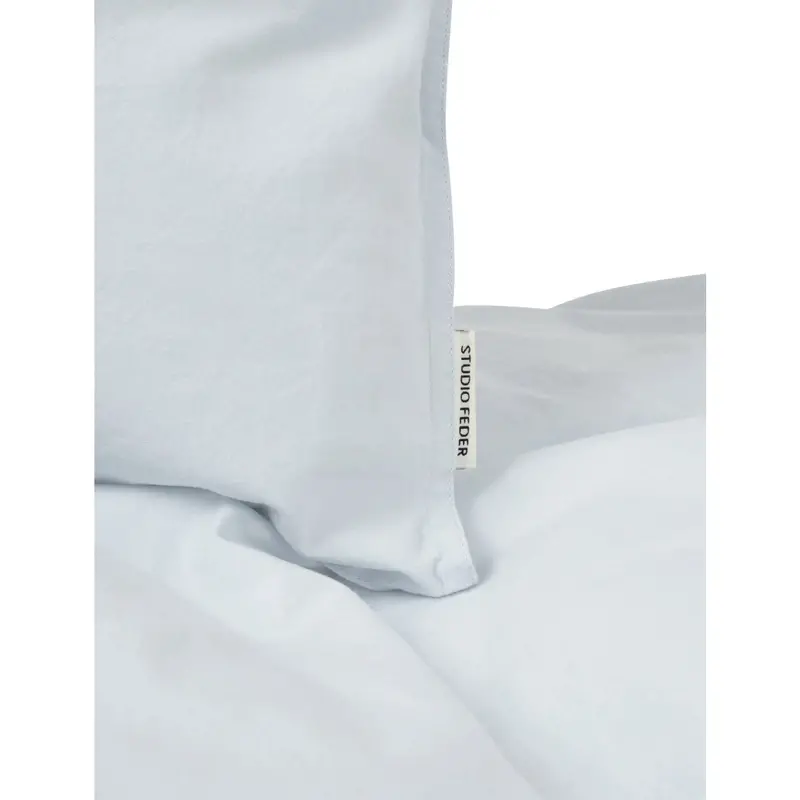Studio Feder Light Blue Bedding Percale 2
