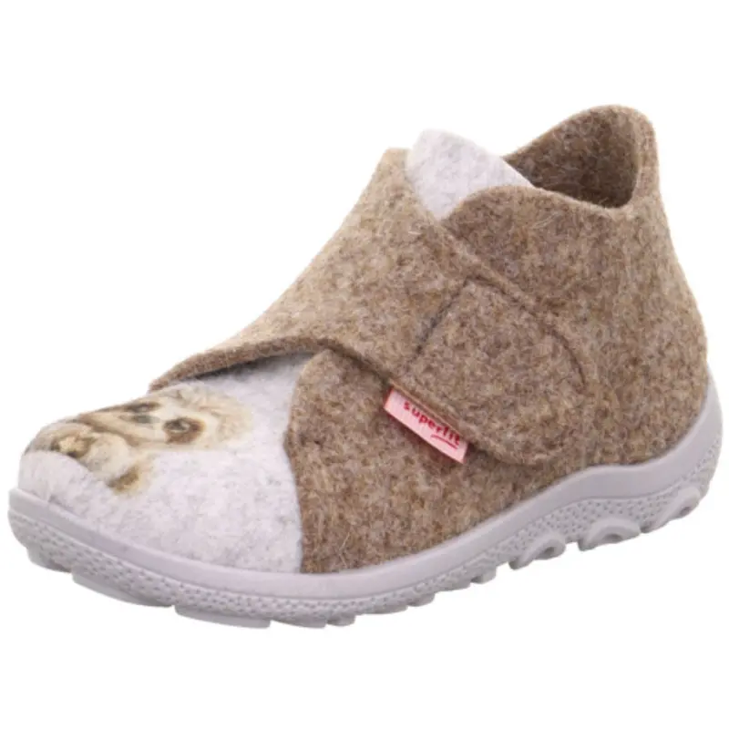 Superfit Beige Happy Octi Hjemmesko 1