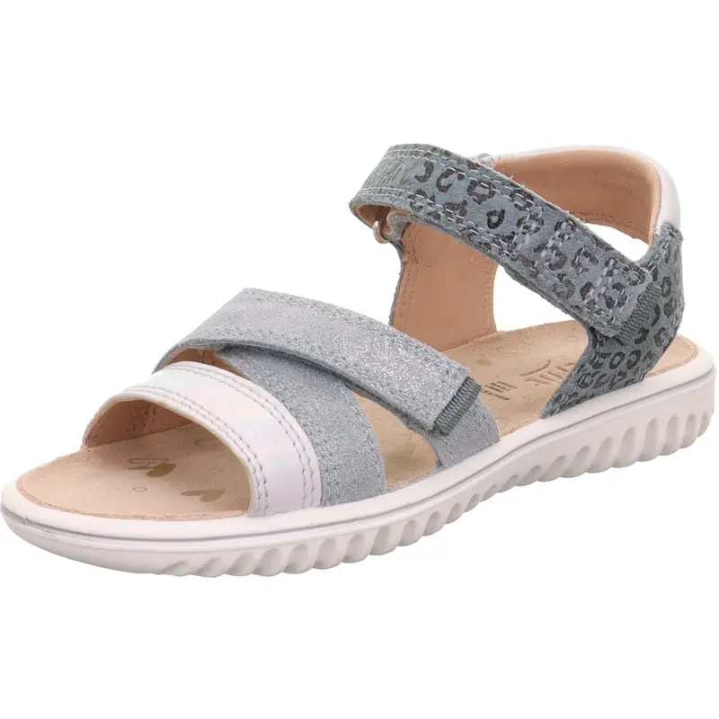 Superfit Hellgrün/Silber Sparkle Sandal 1