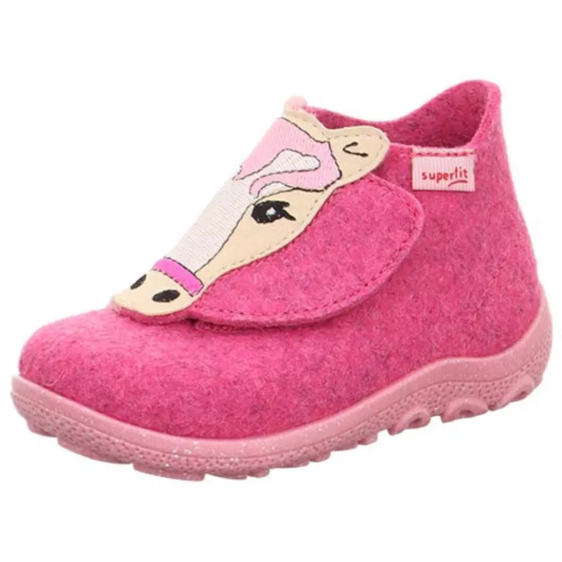 Superfit Pink Happy Octi Hjemmesko 1