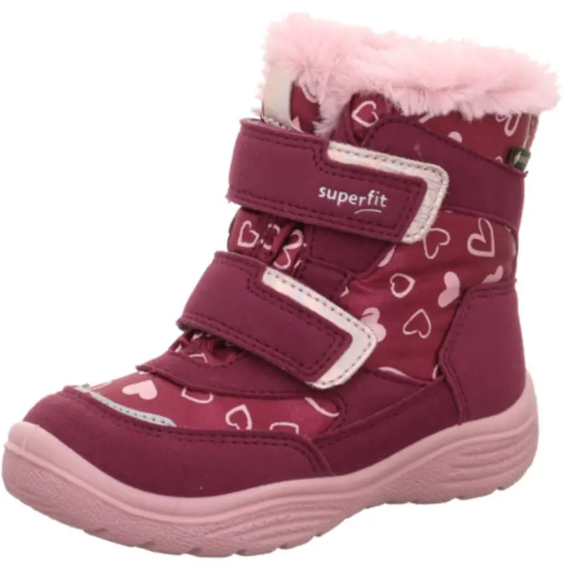 Superfit Red/Pink Crystal Boots 1