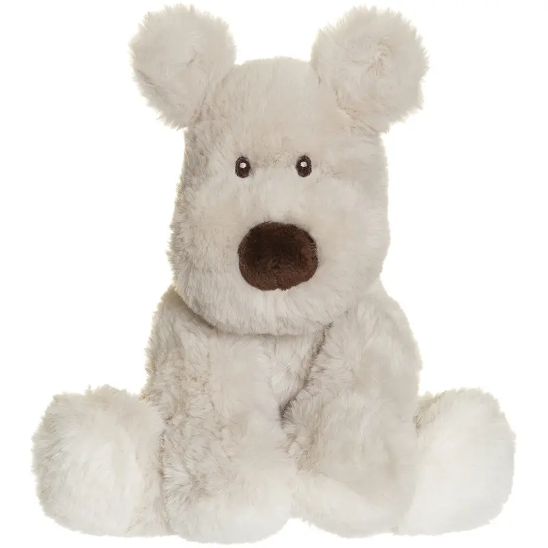 Teddykompaniet Grå Teddy Mocca - Hund, 25 Cm 1