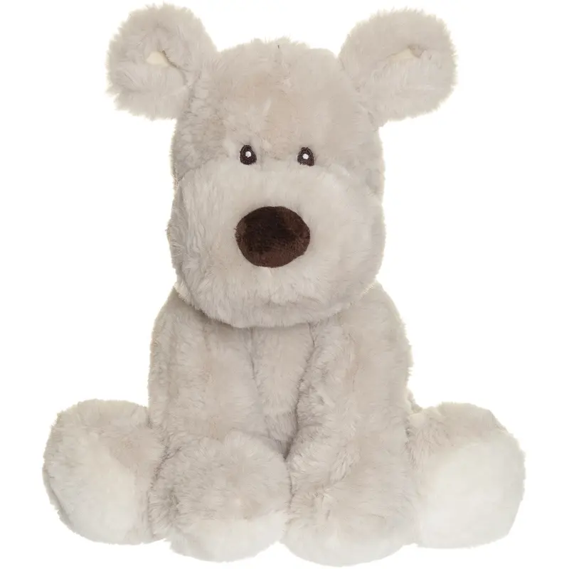 Teddykompaniet Grå Teddy Mocca - Hund, 34 Cm 1