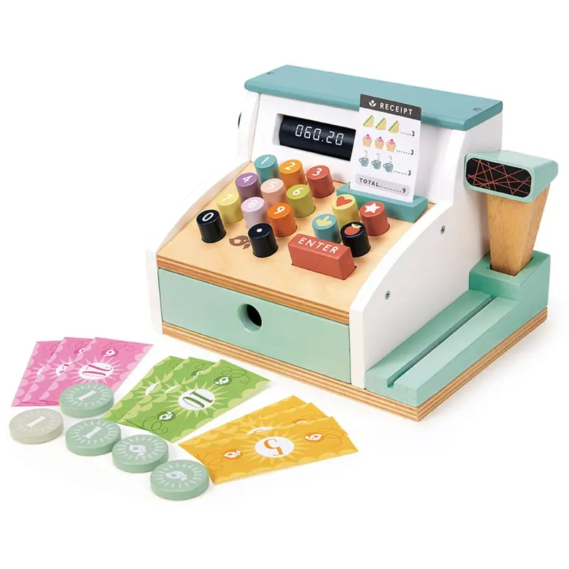 Tender Leaf Cash Register - White 1