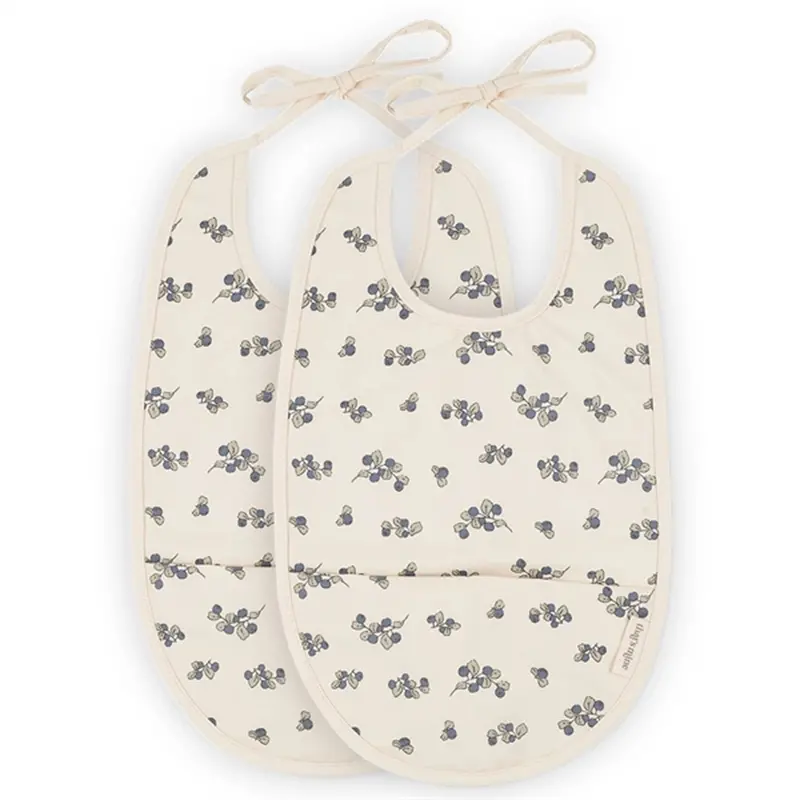 That's Mine 2-Pack Bib Blueberry 1