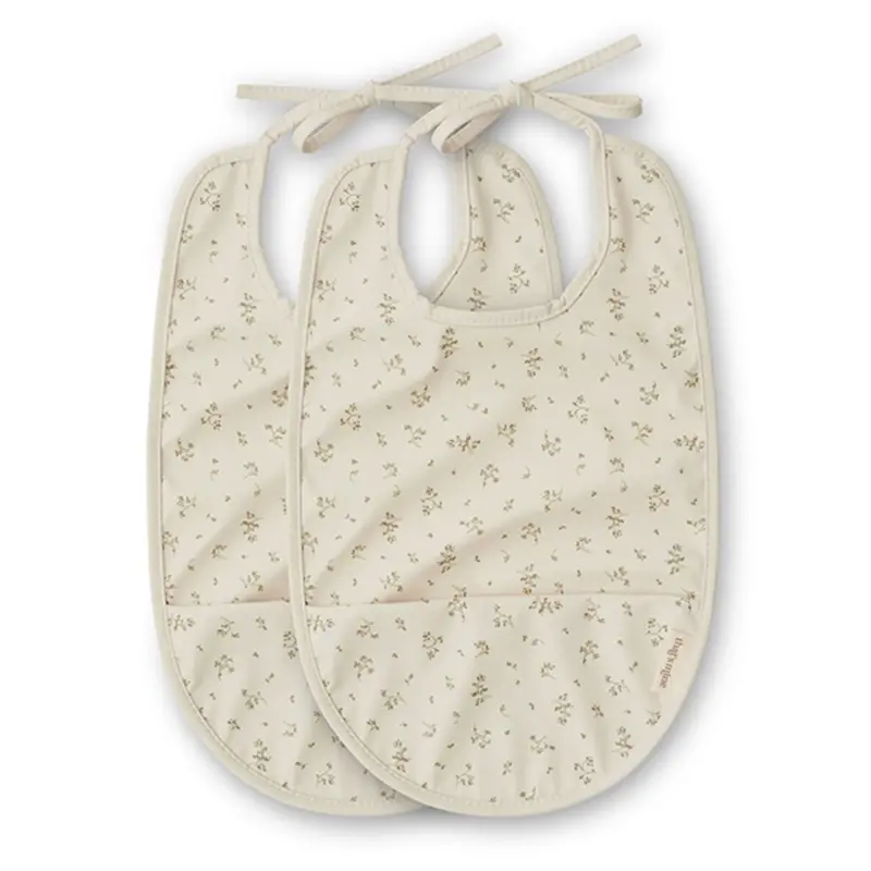 That's Mine 2-Pack Bib Secret Garden Olive 1