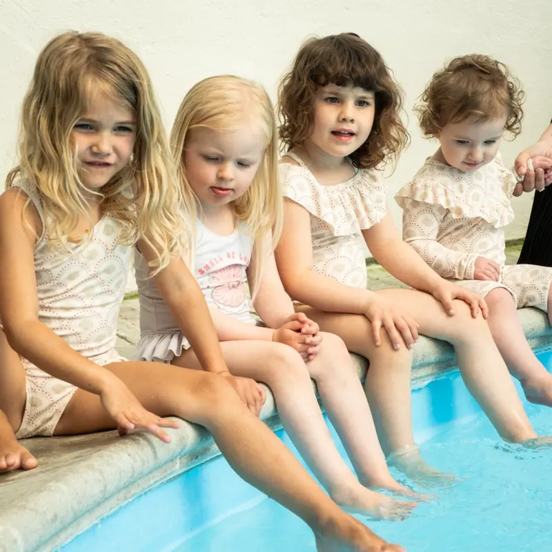That's Mine Block Shell Silje Swim Onesie 2