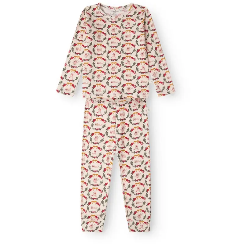 That's Mine Christmas Wreath Emilio Homewear Set 1