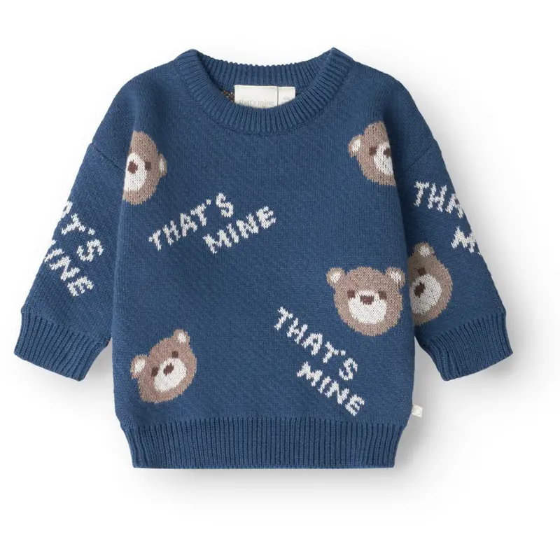 That's Mine Key Blue Florian Sweater 1