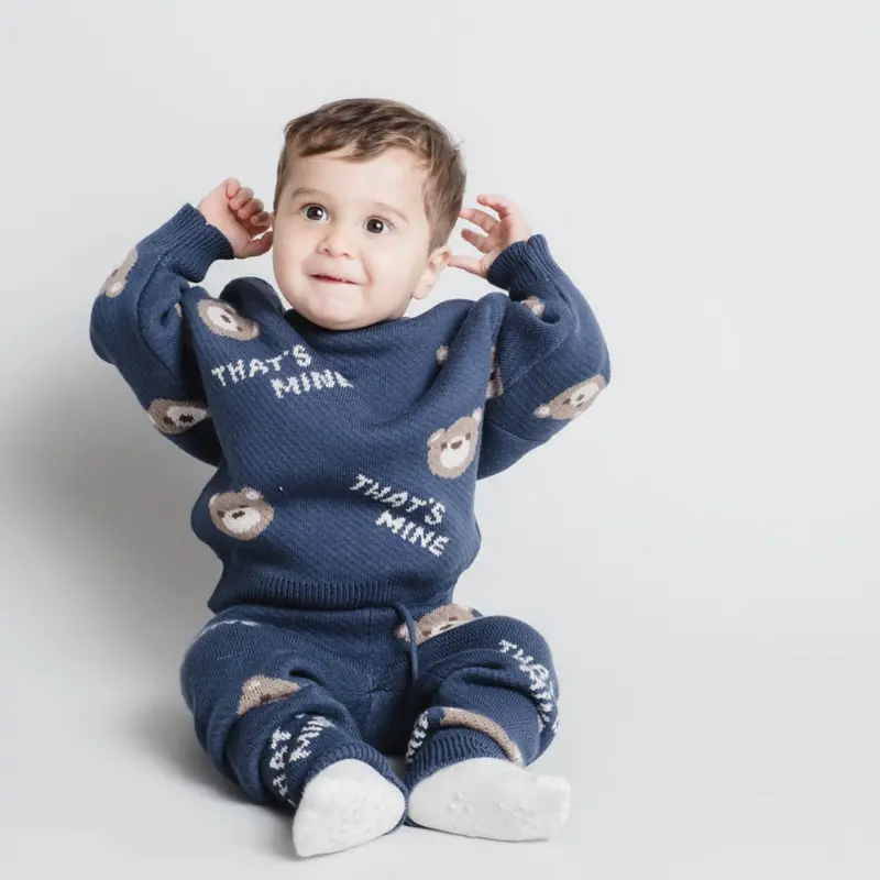 That's Mine Key Blue Florian Sweater 2