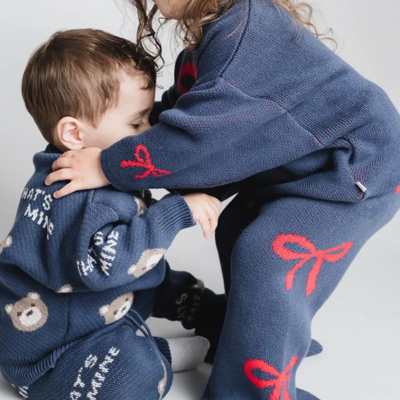 That's Mine Key Blue Florian Sweater 4