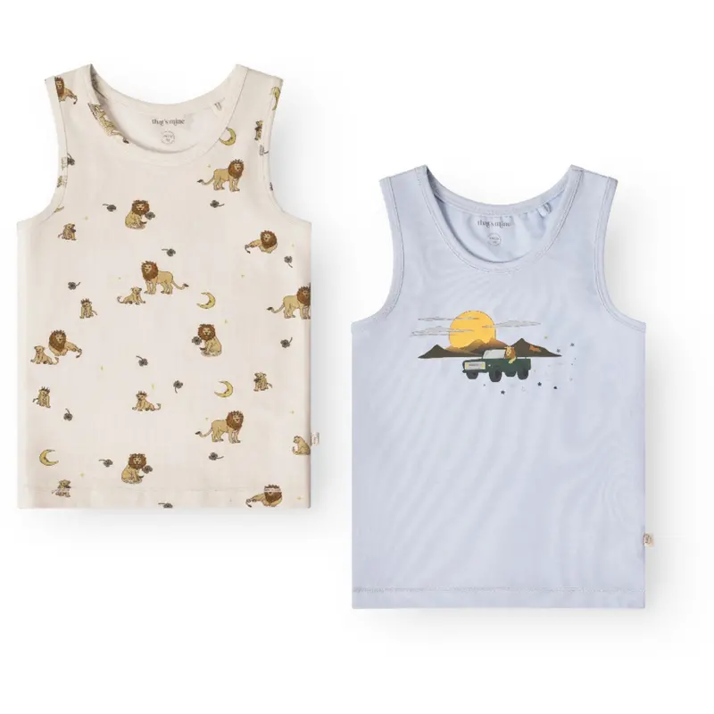 That's Mine Lion Emil Tanktop 2-Pack 1