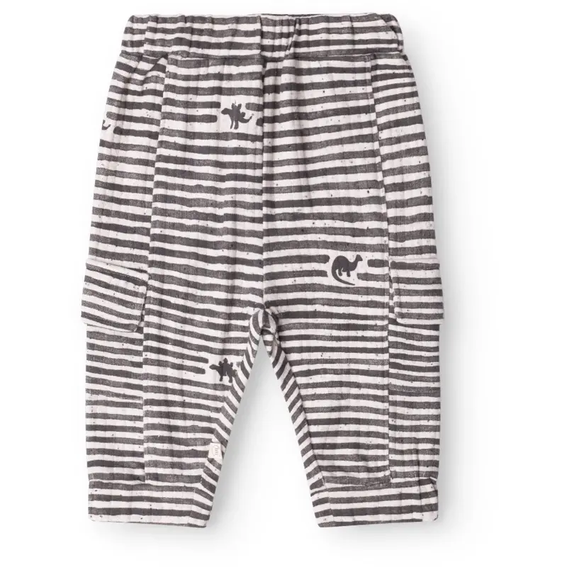 That's Mine Mono Dino Stripe Arthur Pants 1