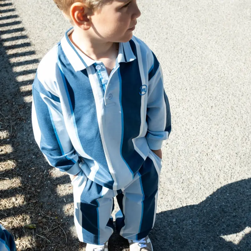 That's Mine Multi Stripe Victor Polo Shirt 4