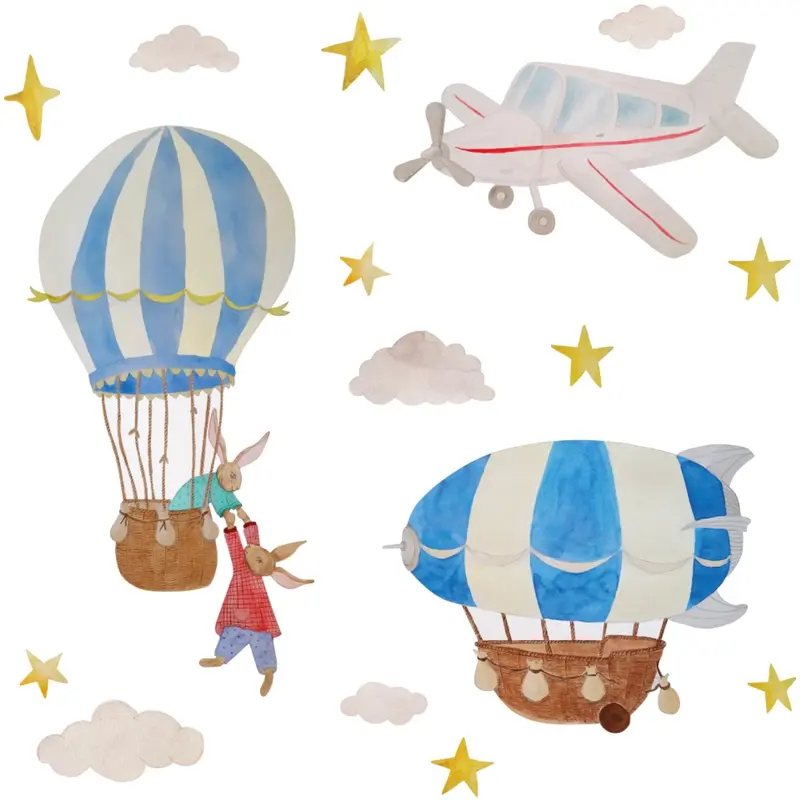 That's Mine Multi Wallsticker Flying Adventures 1