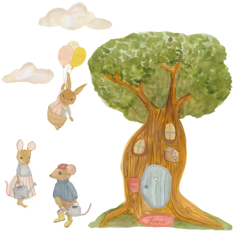 That's Mine Multi Wallsticker The Secret Treehouse 1