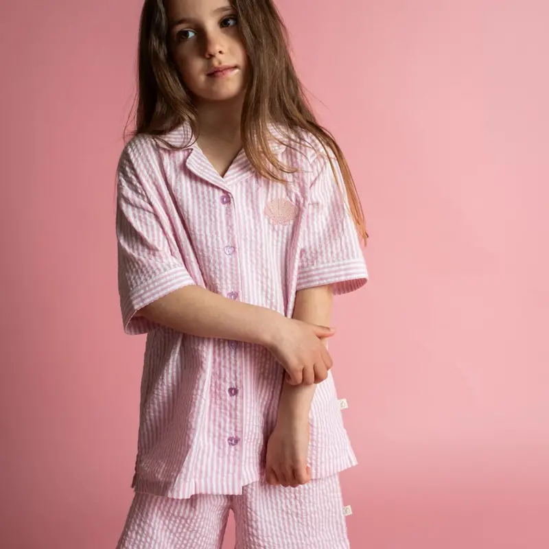 That's Mine Pink Stripe Ino Shirt 2