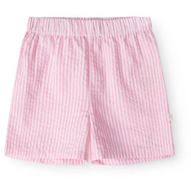 That's Mine Pink Stripe Isa Shorts 1