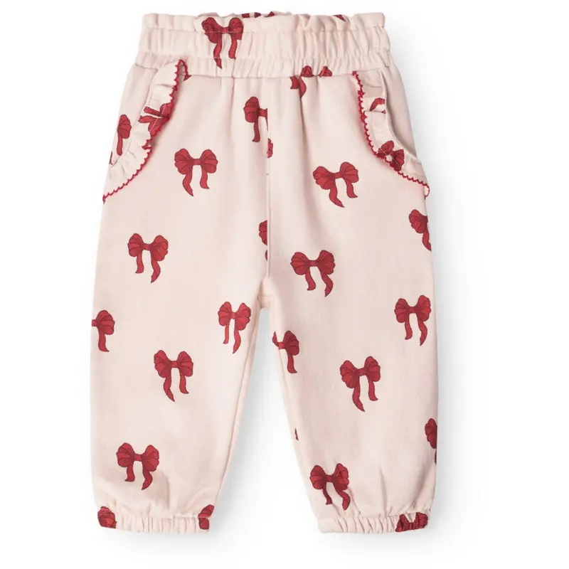 That's Mine Rouge Boucle Elsa Sweatpants 1