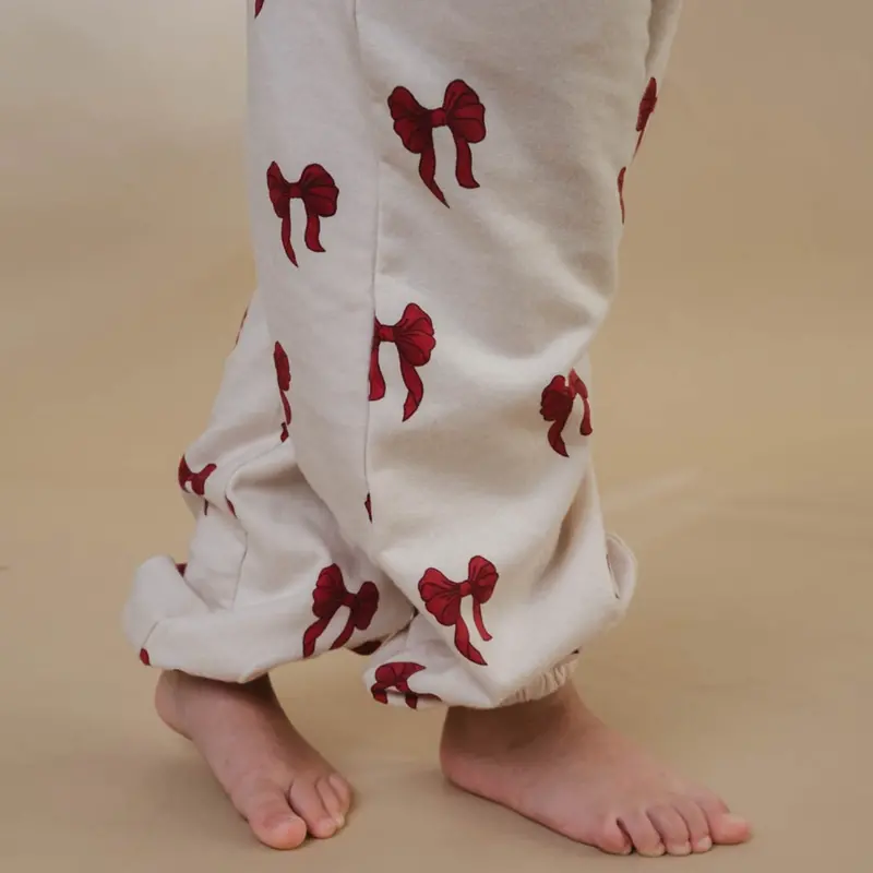That's Mine Rouge Boucle Elsa Sweatpants 2