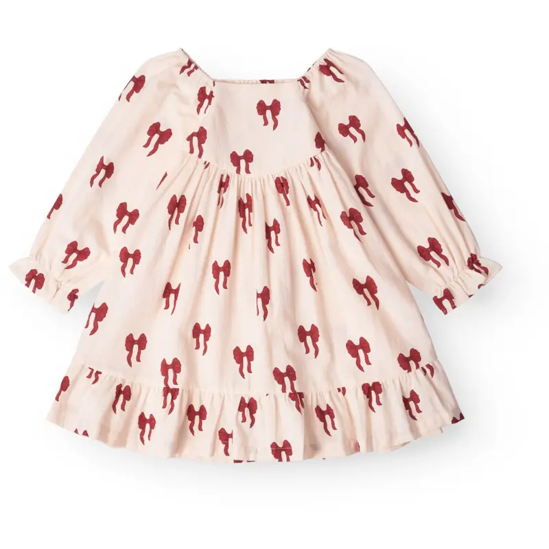 That's Mine Rouge Boucle Sarah Dress 1