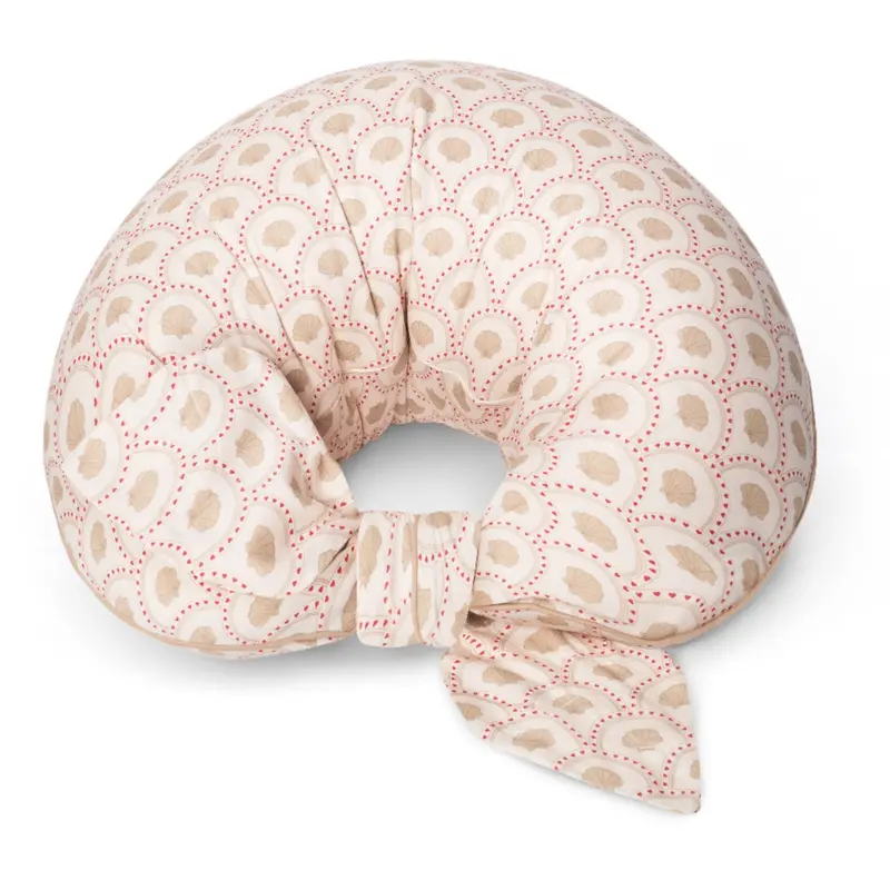 That's Mine Sateen - Block Shell Moon Nursing Pillow 1