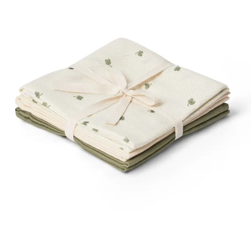 That's Mine Specks Of Luck Bora Muslin Cloth 3-Pack 1