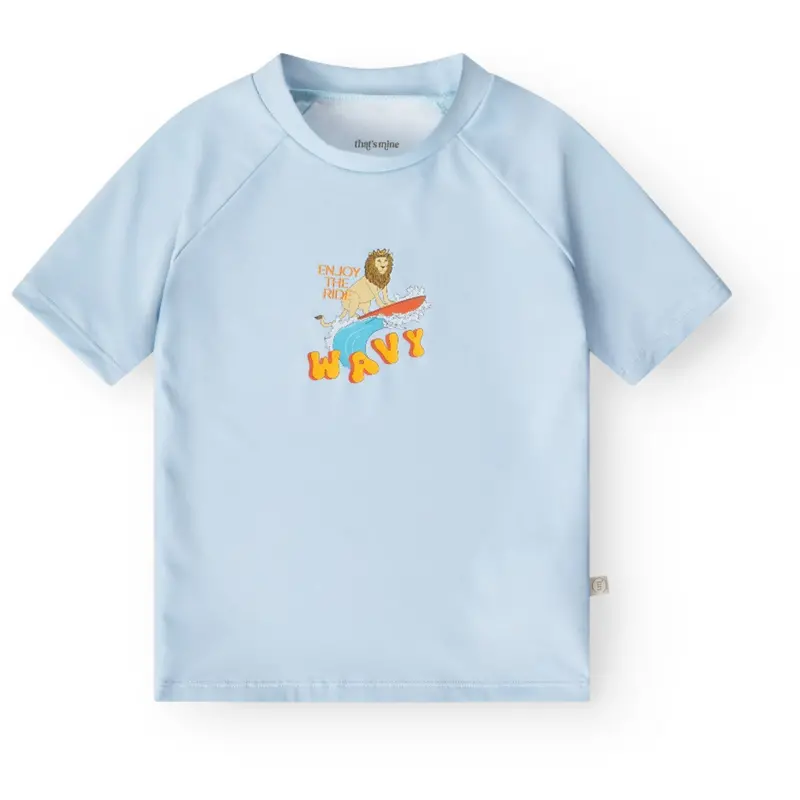 That's Mine Wavy Lion Sami Swim T-Shirt 1