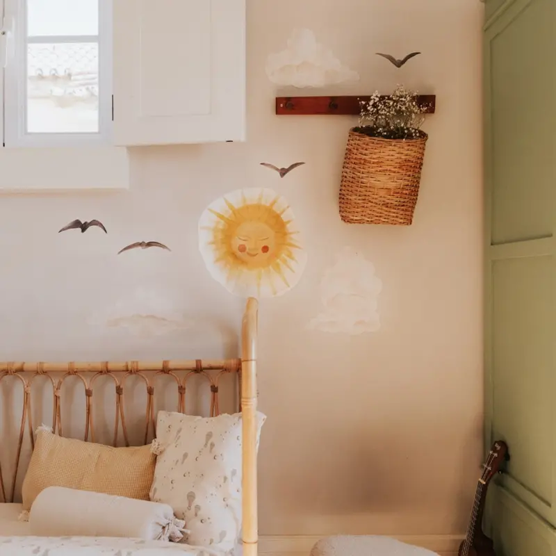 That's Mine Yellow Wallsticker Sun 2