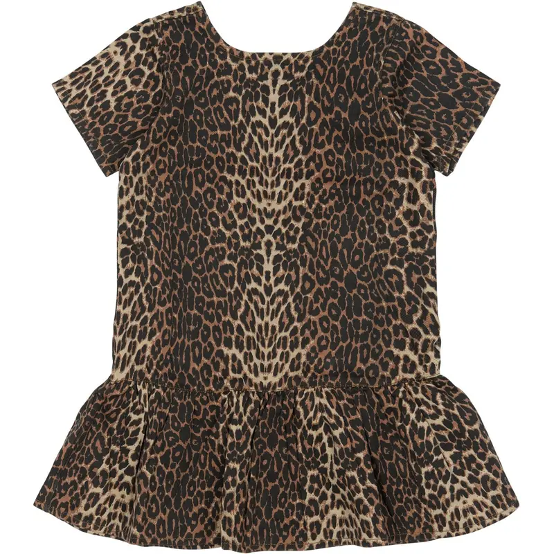 The New Feather Gray Aop Tnpanya S_S Denim Dress 1