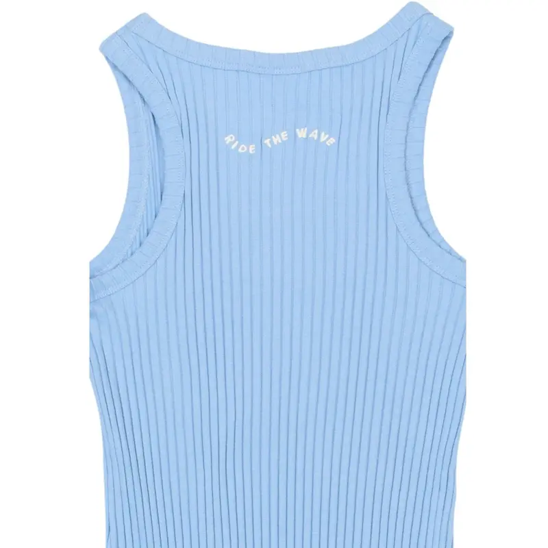 The New Forever Blue Tntove S_L Rib Dress 3