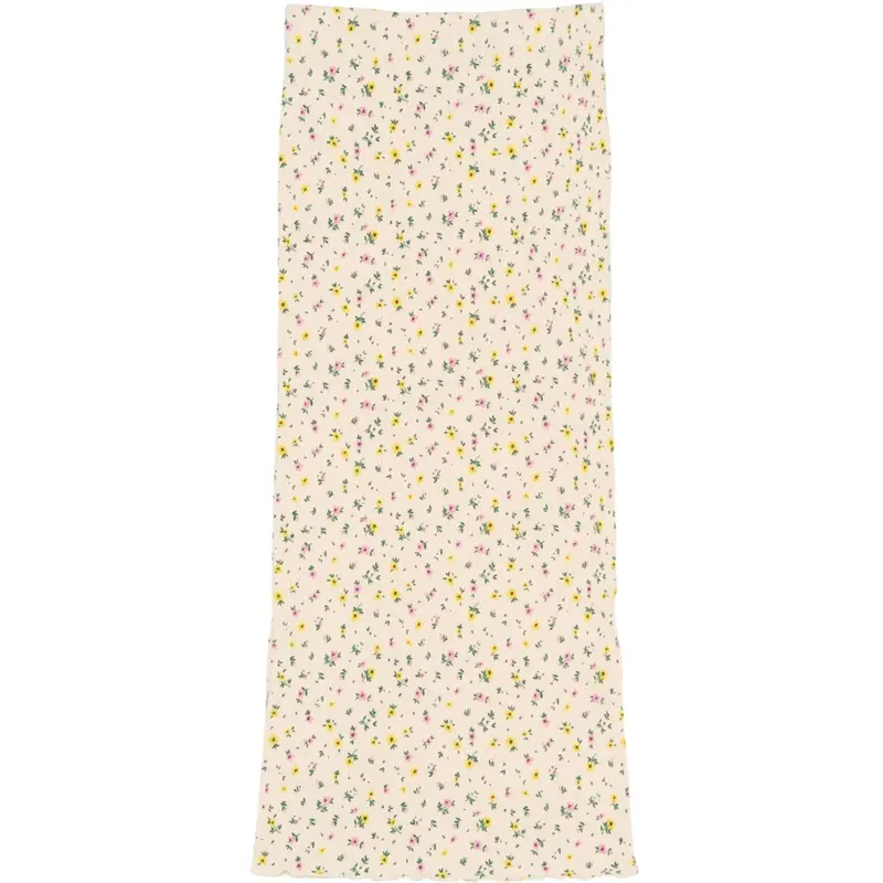 The New Gardenia Aop Tnsummer Long Rib Skirt 1