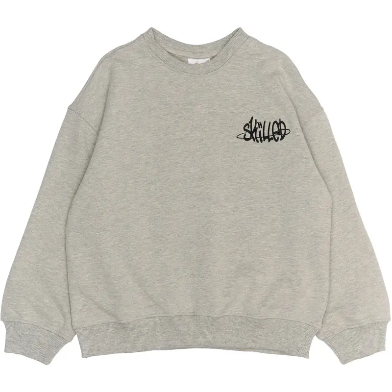 The New Light Grey Melange Ron Melange Oversize Sweatshirt 1