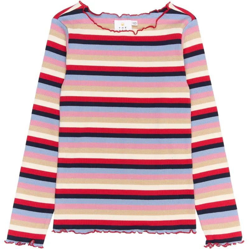 The New Multi Striped Rosie L_S Rib Tee 1