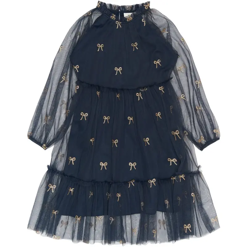 The New Navy Blazer Aop Rudelle L_S Dress 1