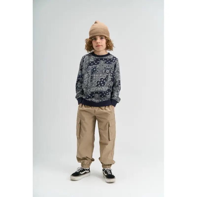 The New Navy Blazer Aop Tnsixten Sweatshirt 2