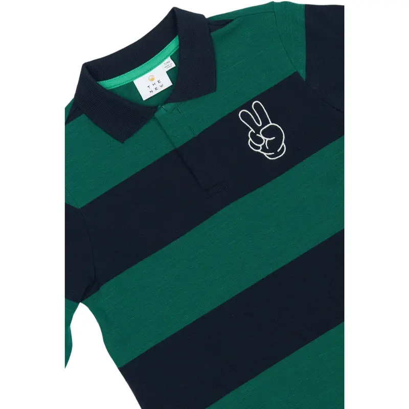 The New Navy Blazer Striped Pino L_S Pique Polo 5