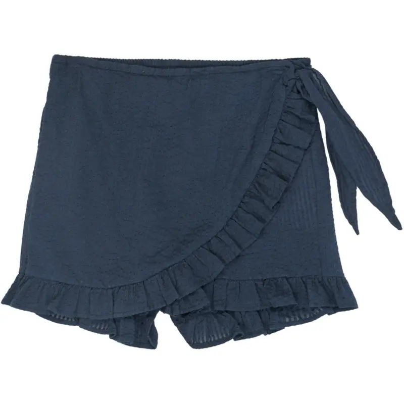 The New Navy Blazer Tntessa Wrap Shorts 1