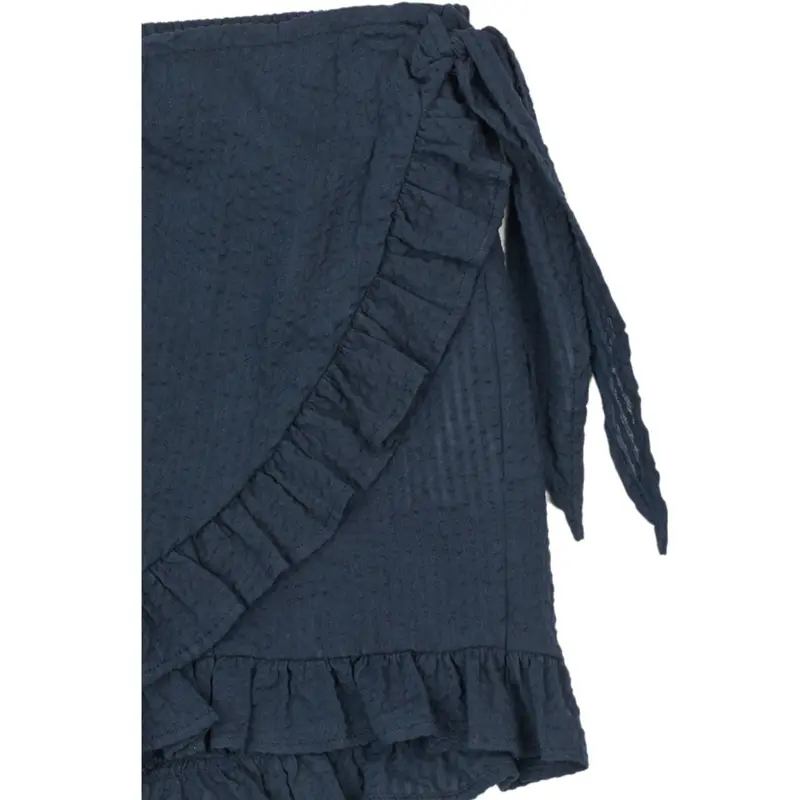 The New Navy Blazer Tntessa Wrap Shorts 3