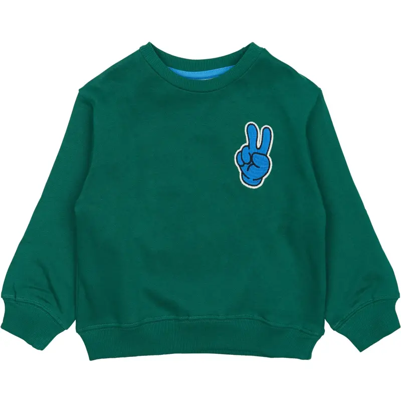 The New Siblings Alpine Green Phineas Oversize Sweatshirt 1