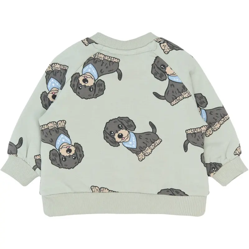 The New Siblings Aqua Gray Aop Tnsbsofus Sweatshirt 3