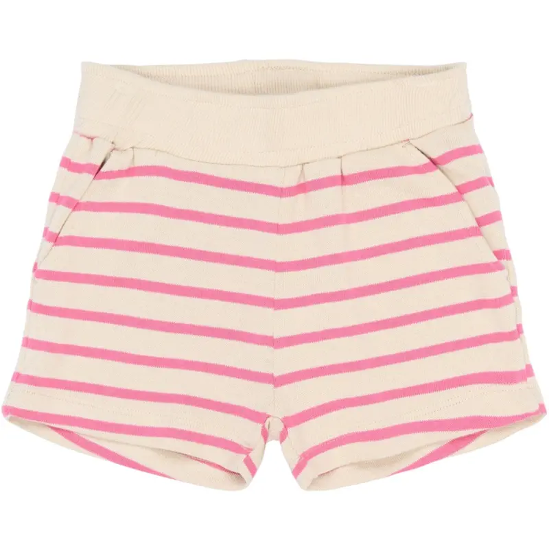 The New Siblings Carmine Rose Striped Tnstsannah Shorts 1