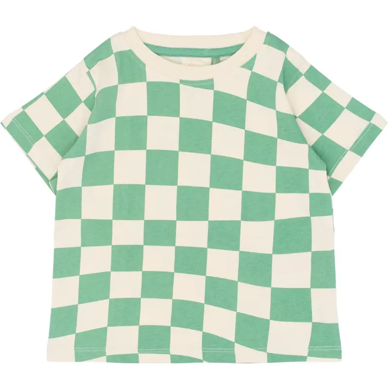 The New Siblings Créme De Menthe Check Tnsttino Os S_S Tee 1