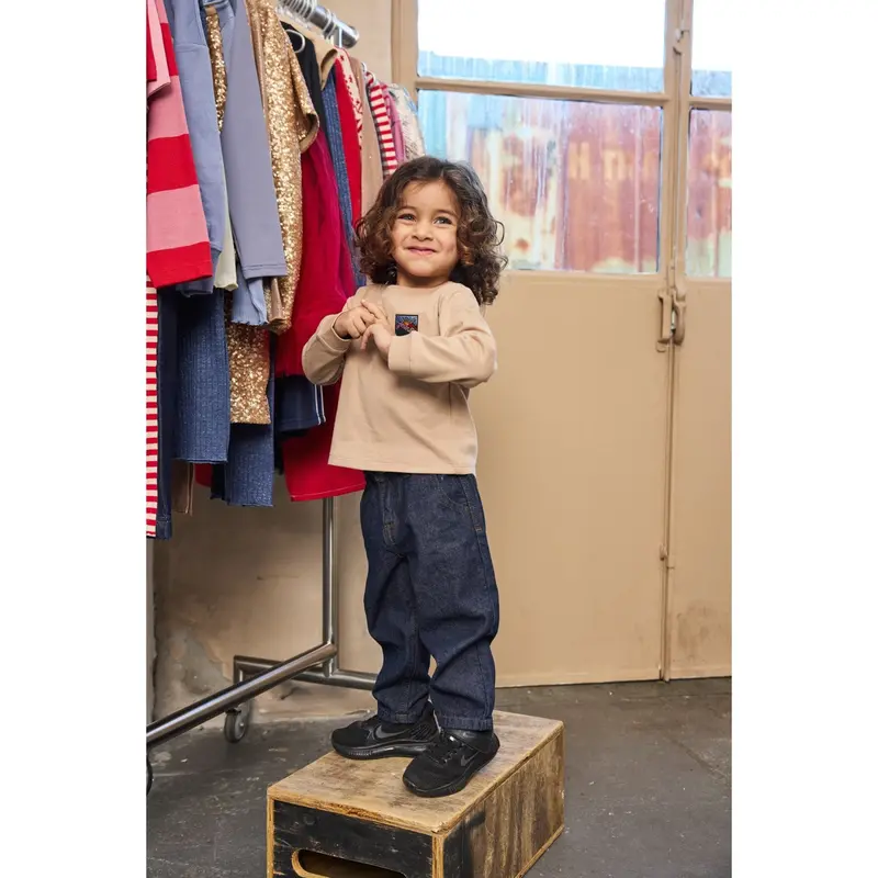 The New Siblings Dark Blue Denim Rafael Jeans 2