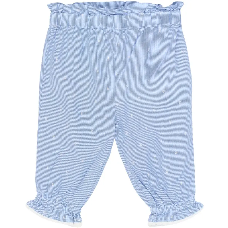 The New Siblings Forever Blue Striped Tnsbthea Paperwaist Pants 1